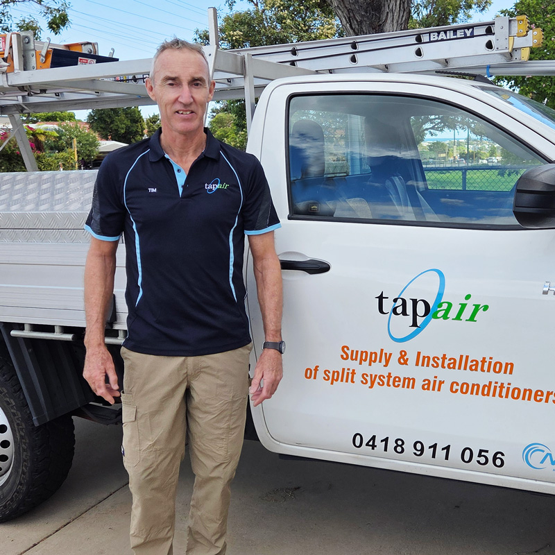 Tim McLaurin split system air conditioning installation Perth